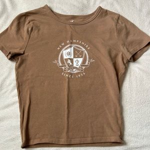 Hollister baby tee/crop top